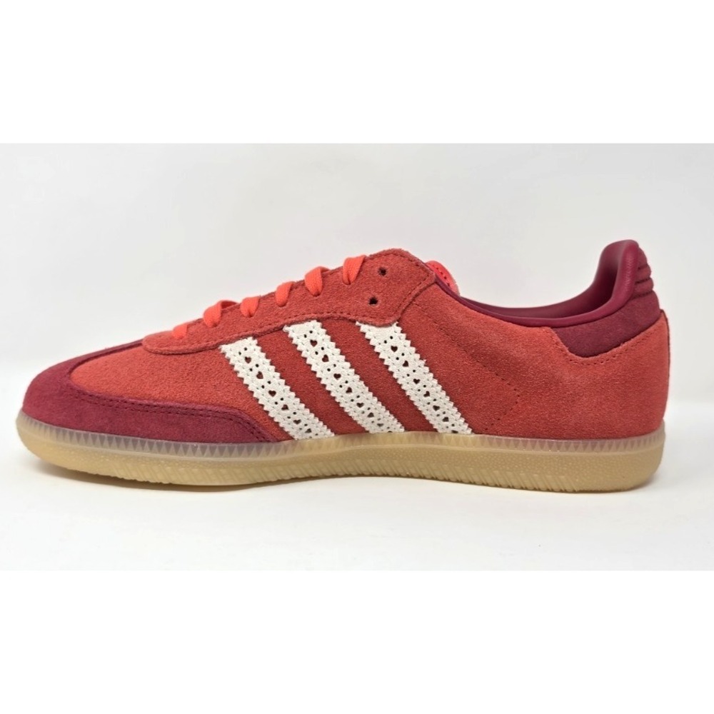 Adidas Samba OG Special Edition Valentines Day Red-JS3526-Youth 5/Women's 6 NWB - Picture 8 of 10